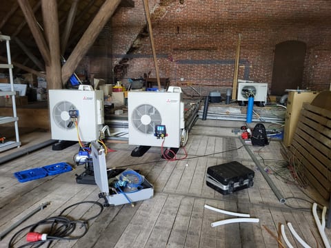 Mitsubishi Heavy Industries airco installatie